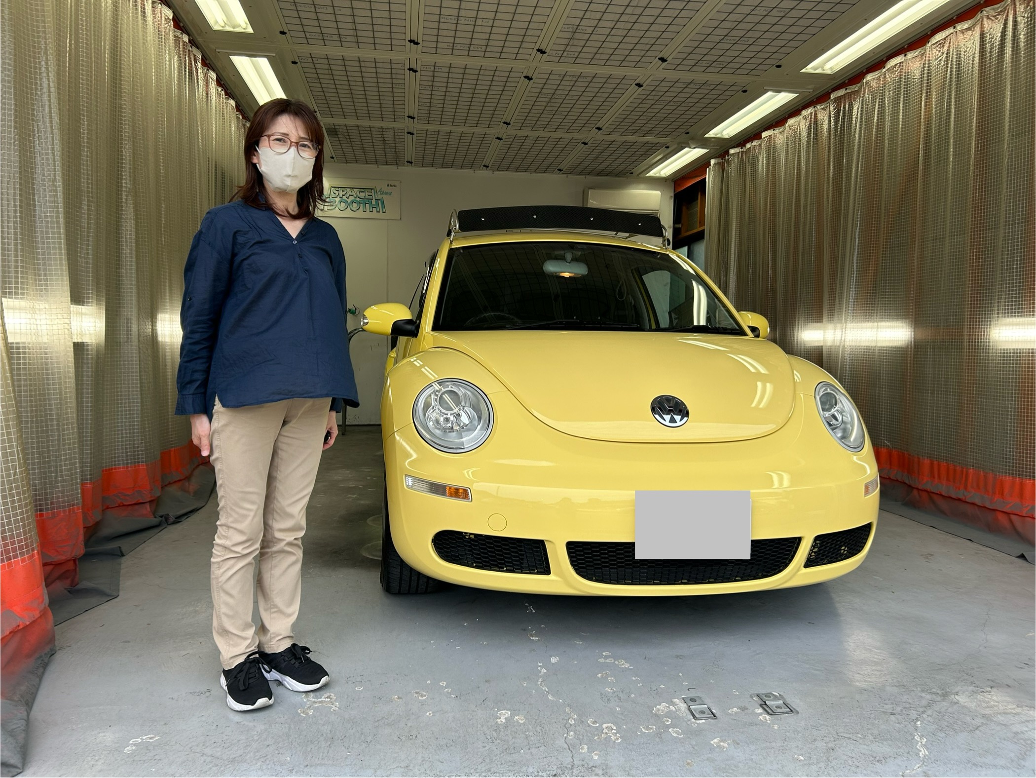 ニュービートルご納車 - REN－ VWビートルの中古車専門店