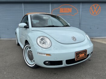 ニュービートルカブリオレ　アクエリアスブルー